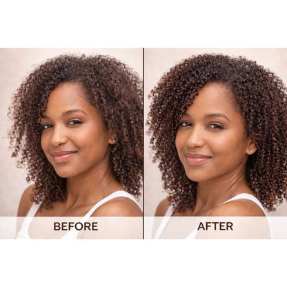 Amila Natural Styling Mousse Setting Lotion with Argan Oil – Flexible Hold, Frizz Control &amp; Shine – For Wigs, Weaves &amp; Natural Hair (8oz)