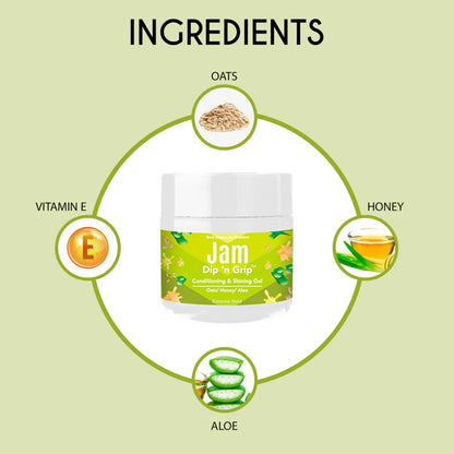 Jam Dip n Grip Conditioning &amp; Shining Gel Extreme Hold, All Hair Types (4oz)