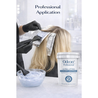 Odeon Professional Ultra-Lifting Powder Lightener Up to 9 Levels 16oz -500g