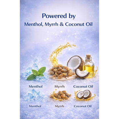 J. AMILA Natural Cool Scalp Refresher with Menthol, Myrrh, Vitamin E &amp; Coconut Oil – Cooling Scalp Spray for Braids, Wigs, Natural &amp; Synthetic Hair (8 oz)