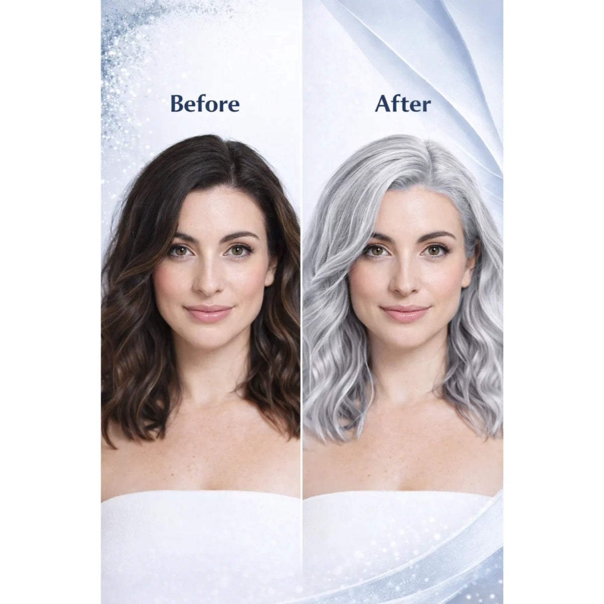Odeon Professional Silver Hair Color Wax – Temporary Hair Dye for Women &amp; Men | Washable, Natural Ingredients, Easy Styling (4.23oz)