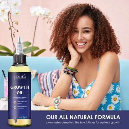 J.AMILA® Natural Growth Oil 4oz