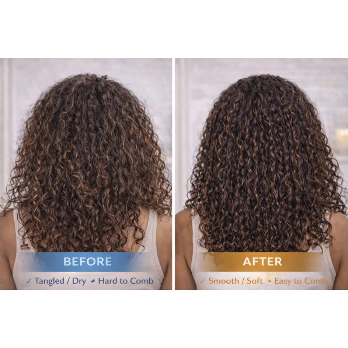 J. AMILA Natural Leave-In Conditioner &amp; Detangler with Vitamin E &amp; Coconut Oil – Heat &amp; UV Protection for Natural, Wigs, Braids &amp; Synthetic Hair (8 oz)
