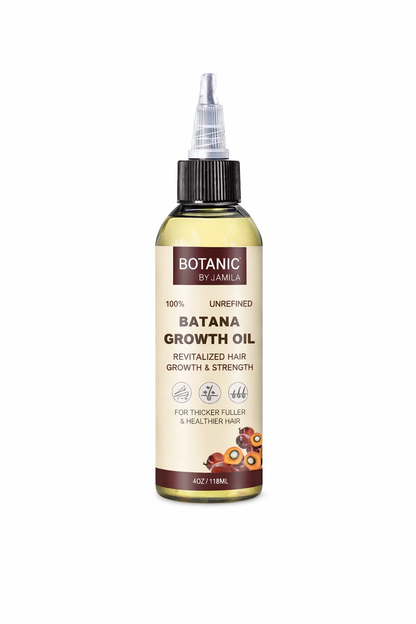 Botanic by J.Amila 100% Unrefined Batana Growth Oil Strengthen, Nourish &amp; Support Hair Growth 4 oz