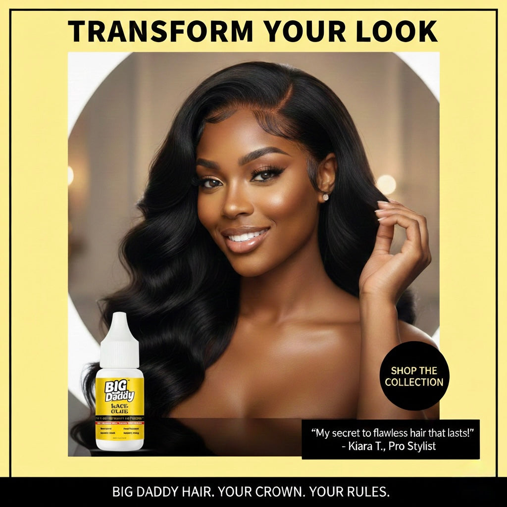 Big Daddy™ Lace Glue Extreme Hold Invisible Lace Adhesive (Waterproof &amp; Sweat-Resistant)