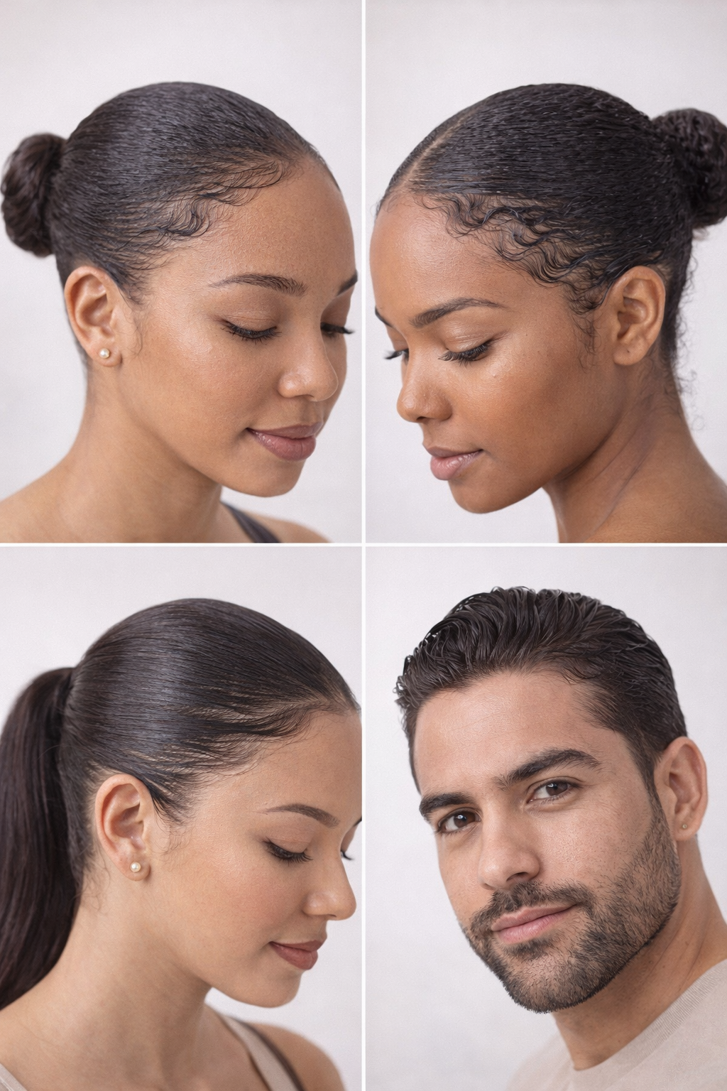 Botanic by J.Amila Batana Super Hold Hair Gel – Strong Hold, No Flakes (16oz)