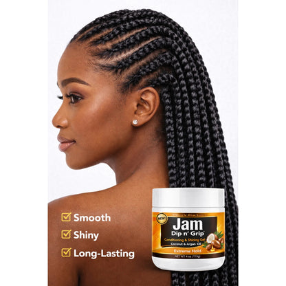 Jam Dip n’ Grip® Extreme Hold Conditioning &amp; Shining Gel 4oz