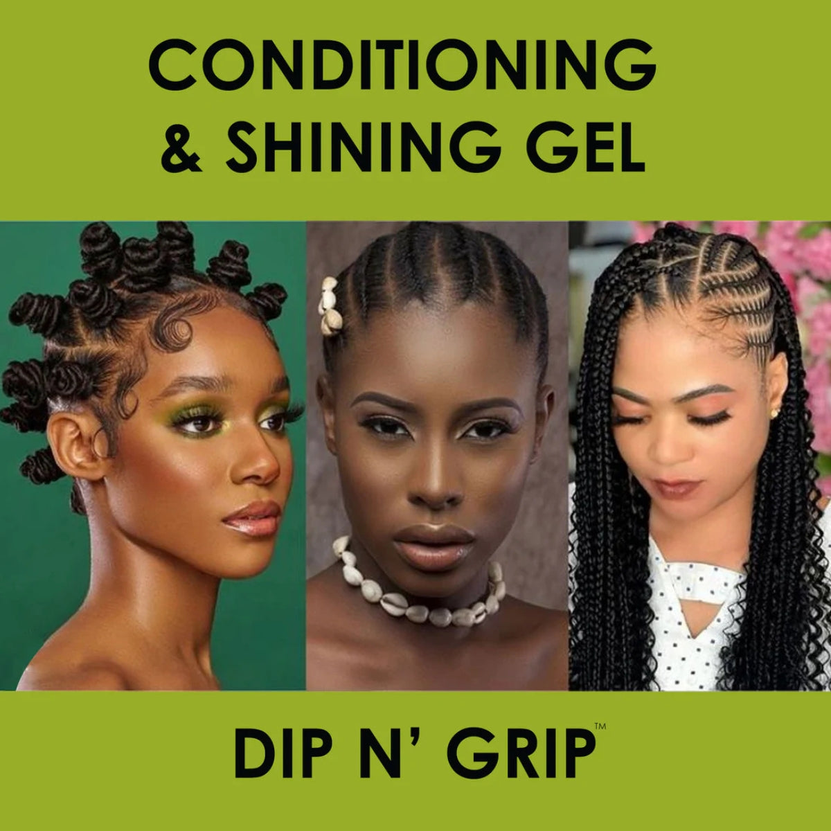 Jam Dip n Grip Conditioning &amp; Shining Gel Extreme Hold, All Hair Types (4oz)
