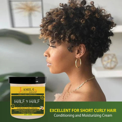 J. AMILA Award-Winning Half N’ Half Curl Cream (8oz)