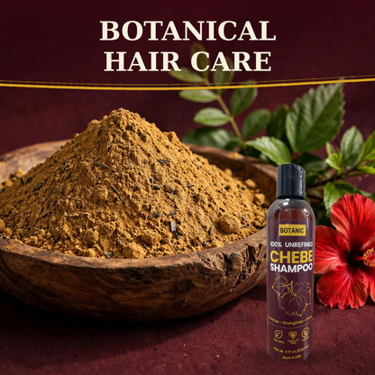 Botanic 100% Unrefined Chebe Shampoo - 8 fl oz