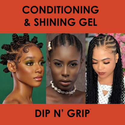 Jam Dip N Grip Strawberry/Lemon/Orange Shining Gel (4oz)