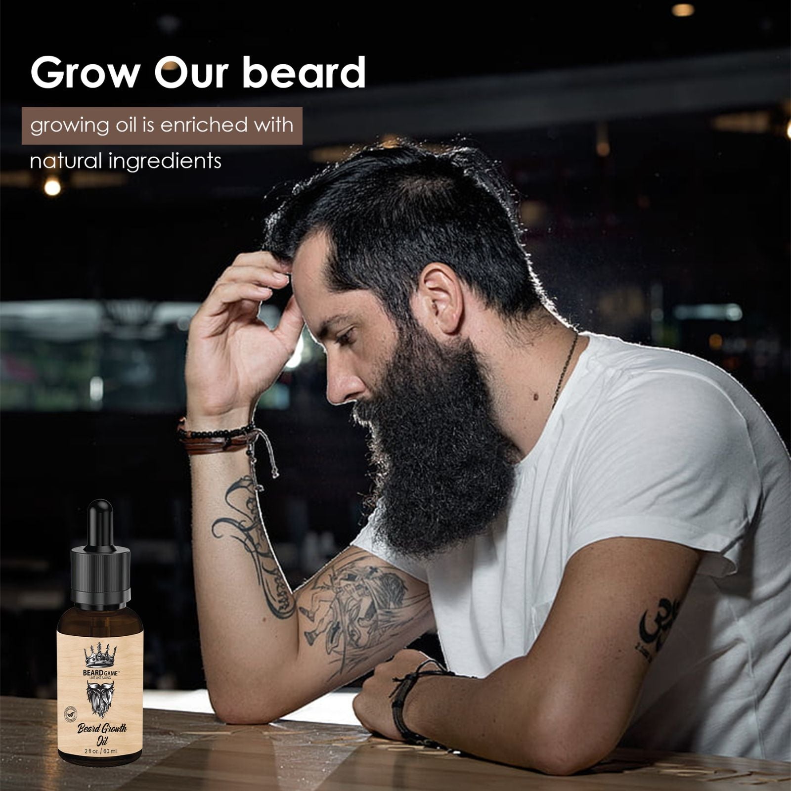 Beard Game Beard Growth Oil (2 fl oz)