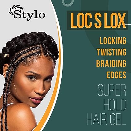 Stylo Locs Loxs Hair Styling Gel 3 Pack (16oz)