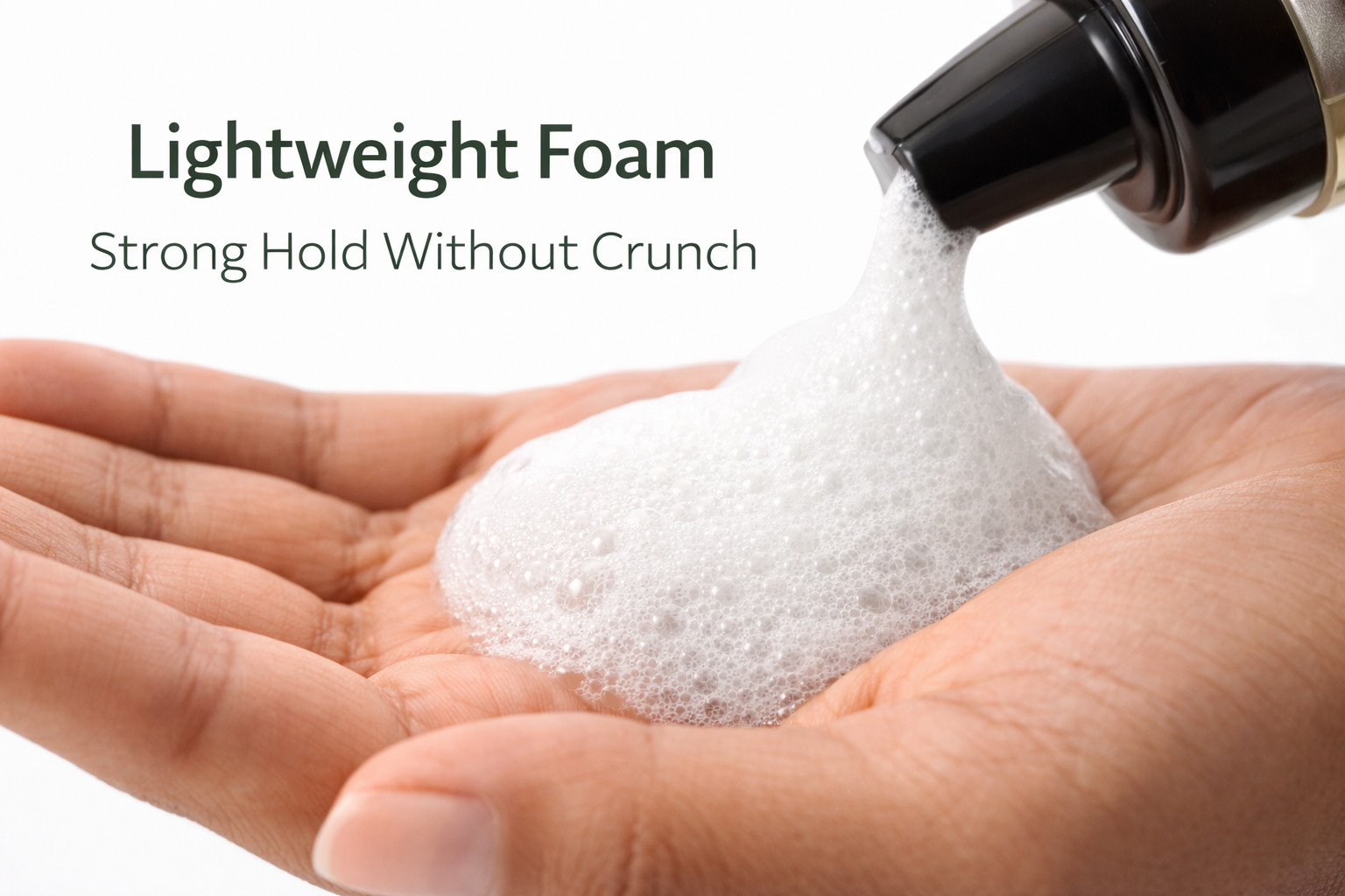 J. AMILA® Braid ’N Locs Styling Foam – Xtra Hold, Long-Lasting Shine (8oz)