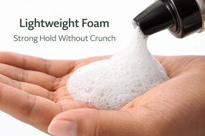 J. AMILA® Braid ’N Locs Styling Foam – Xtra Hold, Long-Lasting Shine (8oz)