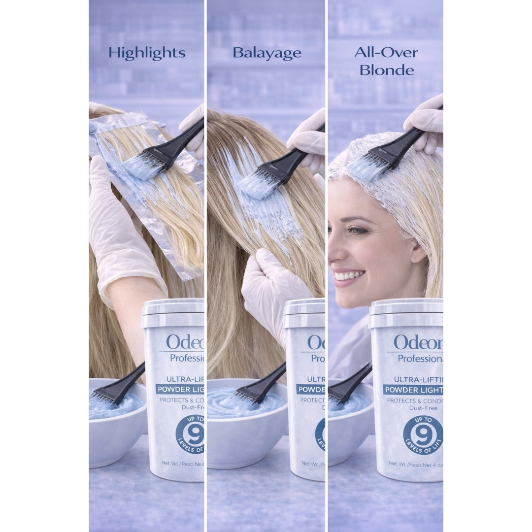 Odeon Professional Ultra-Lifting Powder Lightener up to 9 Level 4oz (118g)