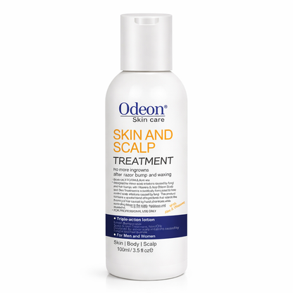 Odeon® Skin &amp; Scalp Treatment Cream – Ingrown Hair &amp; Razor Bump Solution (3.5 oz / 100ml)