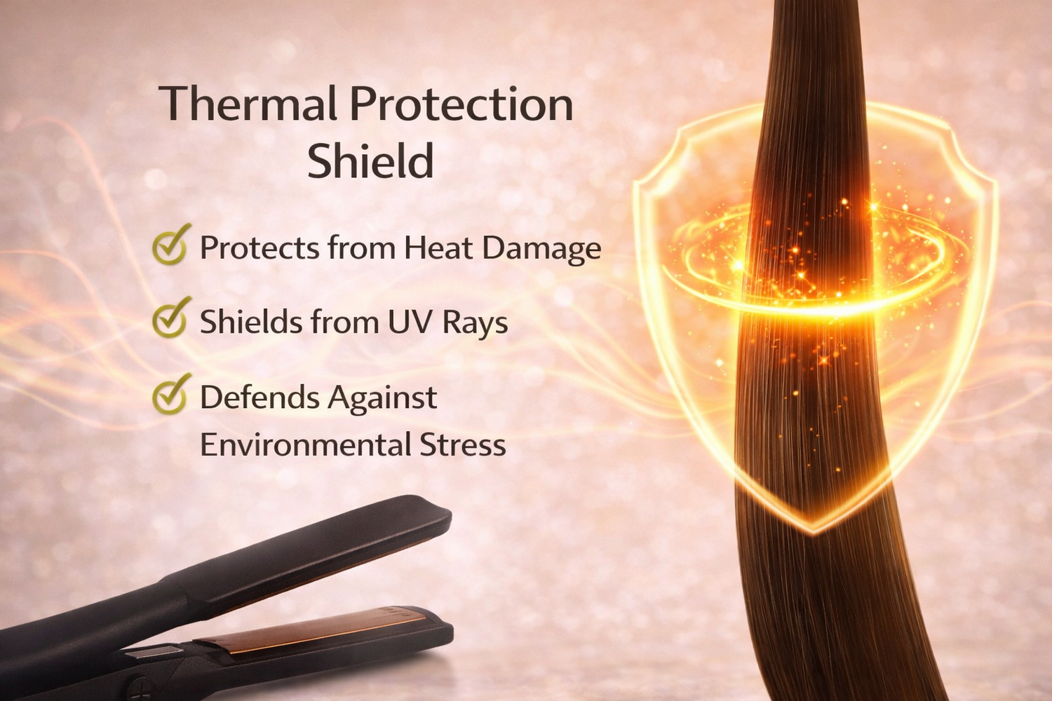 J. Amila Natural Silk Smoothing Serum with cocnut Oil – Heat Protectant, Frizz Control &amp; High Gloss Shine for Natural Hair, Wigs &amp; Extensions (2 oz / 59.2 ml)