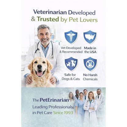 The PetErinarian™ Natural Flea &amp; Tick Spray – Lavender &amp; Mint 8oz