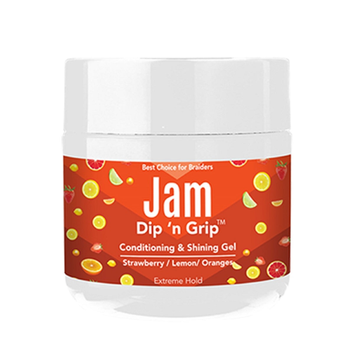 Jam Dip N Grip Strawberry/Lemon/Orange Shining Gel (4oz)
