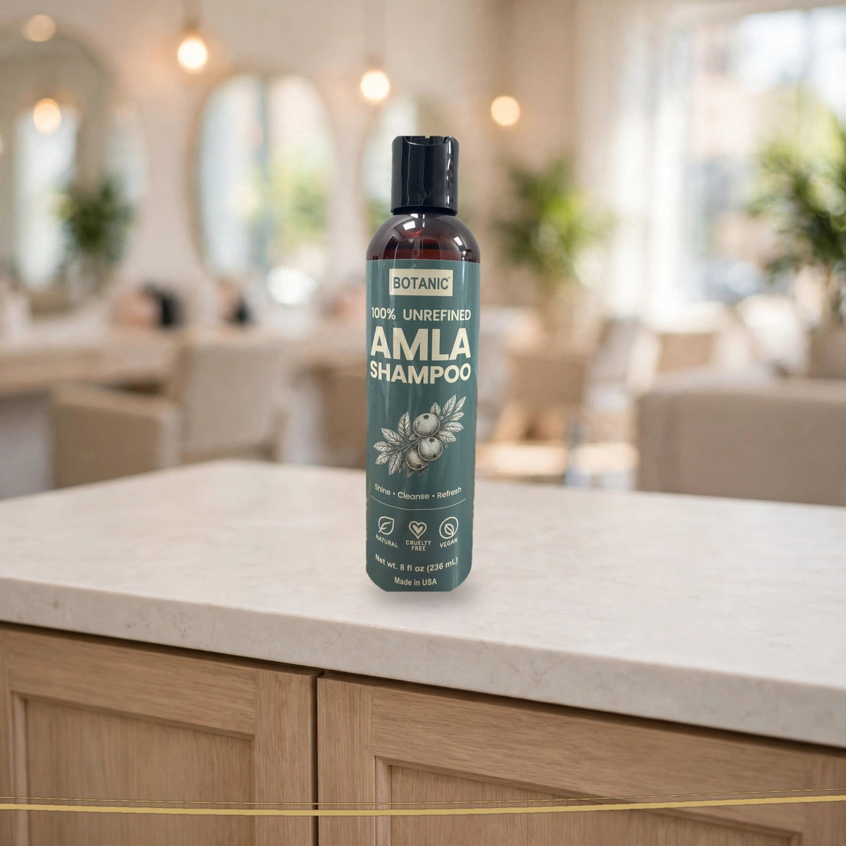 Botanic 100% Unrefined Amla Shampoo - 8 fl oz