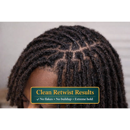 STYLO™ Locs Loxs Super Hold Hair Gel &amp;  Styling Foaming Lotion Black Castor Oil &amp; Sea Moss