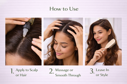 100% Unrefined Moringa Hair &amp; Scalp Oil Lightweight Moisture, Shine &amp; Conditioning | Vegan, Cruelty-Free 4 fl oz (118 mL)