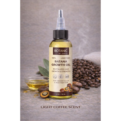 Botanic 100% Unrefined Batana Growth Oil Strengthen, Nourish &amp; Support Hair Growth 4 oz