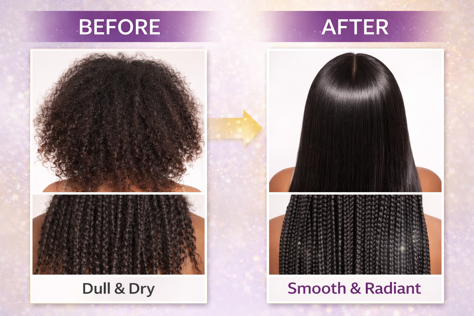 J. AMILA Natural Oil Free Sheen Spray with Vitamin E &amp; Argan Oil – Lightweight Shine, Heat &amp; UV Protection for Wigs, Braids &amp; Natural Hair 8 oz 237 ml