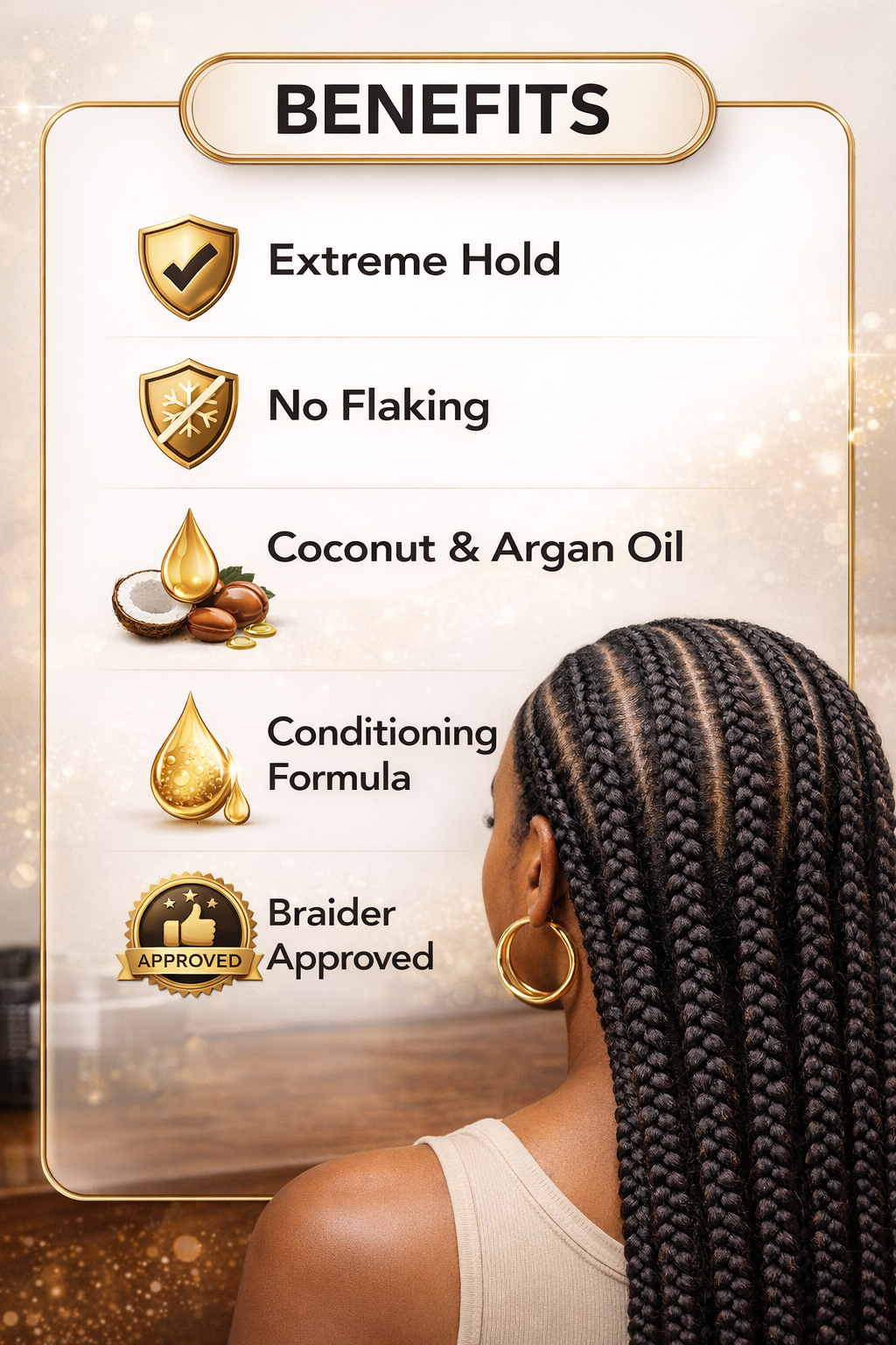 Jam Dip n’ Grip® Professional Extreme Hold Gel Braider Approved (6oz)