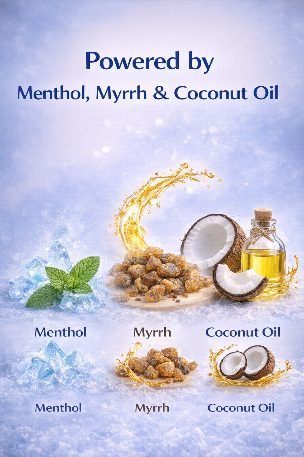 J. AMILA Natural Cool Scalp Refresher with Menthol, Myrrh, Vitamin E &amp; Coconut Oil – Cooling Scalp Spray for Braids, Wigs, Natural &amp; Synthetic Hair (8 oz)