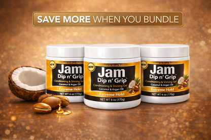 Jam Dip n’ Grip® Professional Extreme Hold Gel Braider Approved (6oz)