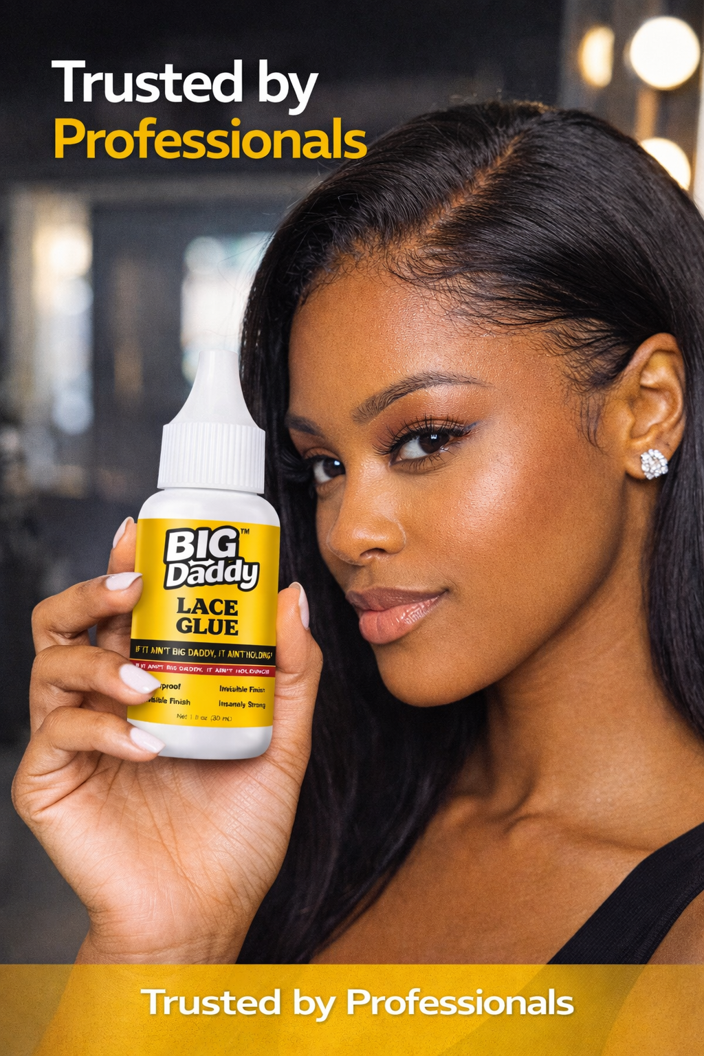 Big Daddy™ Lace Glue Extreme Hold Invisible Lace Adhesive (Waterproof &amp; Sweat-Resistant)