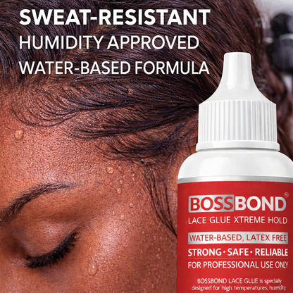 BossBond Lace Glue Extra Hold &amp; Xtreme Hold 1.3oz (2 Pack)