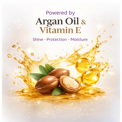 J. AMILA Natural Oil Free Sheen Spray with Vitamin E &amp; Argan Oil – Lightweight Shine, Heat &amp; UV Protection for Wigs, Braids &amp; Natural Hair 8 oz 237 ml