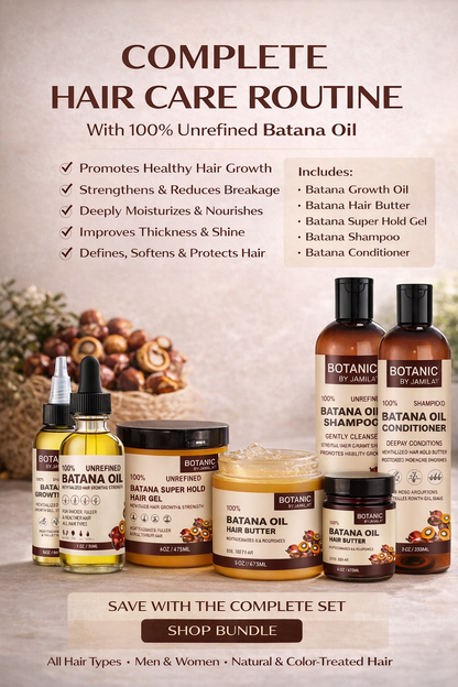 Batanic by J.Amila Batana Hair Butter – 100% Unrefined | Deep Moisture &amp; Strength (2oz &amp; 4oz)