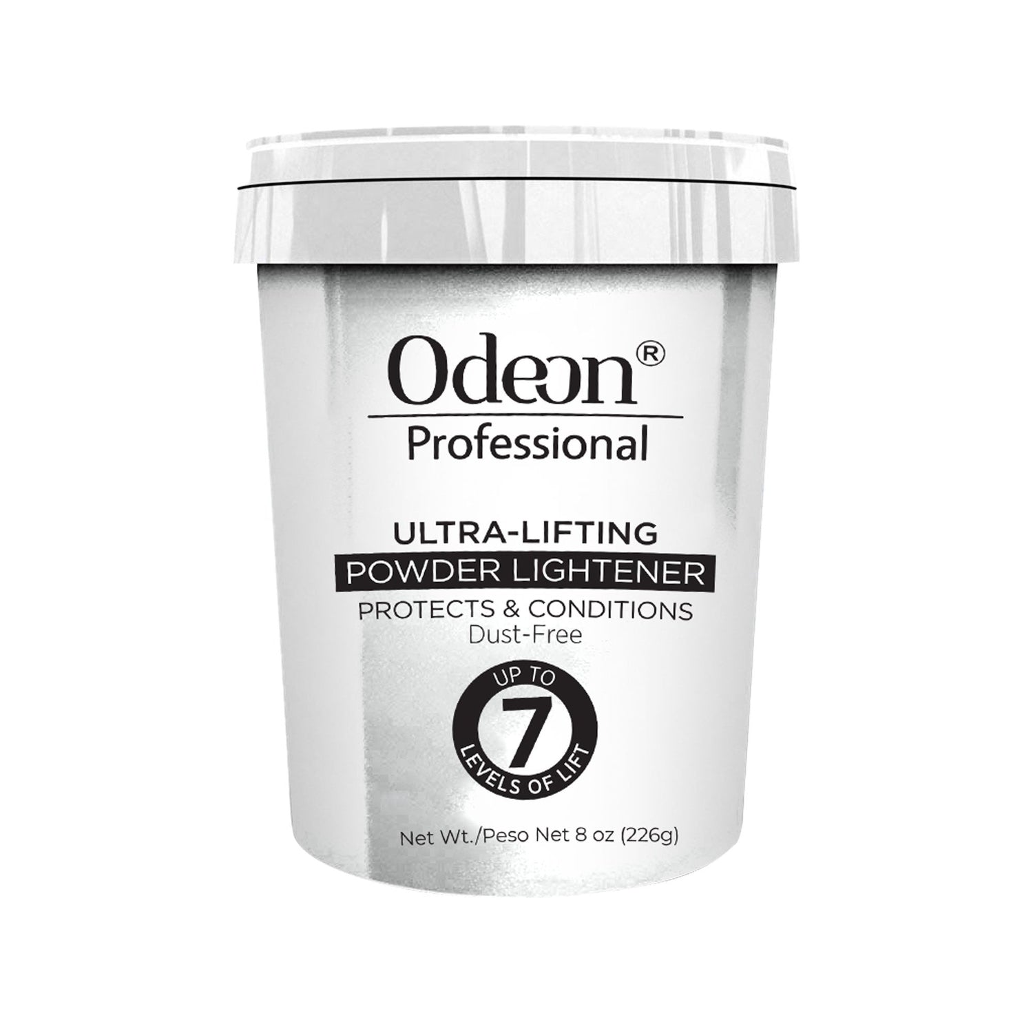 Odeon® Professional Ultra-Lifting Powder Lightener – Dust-Free Bleach, Up to 7 Levels of Lift (4 Oz)