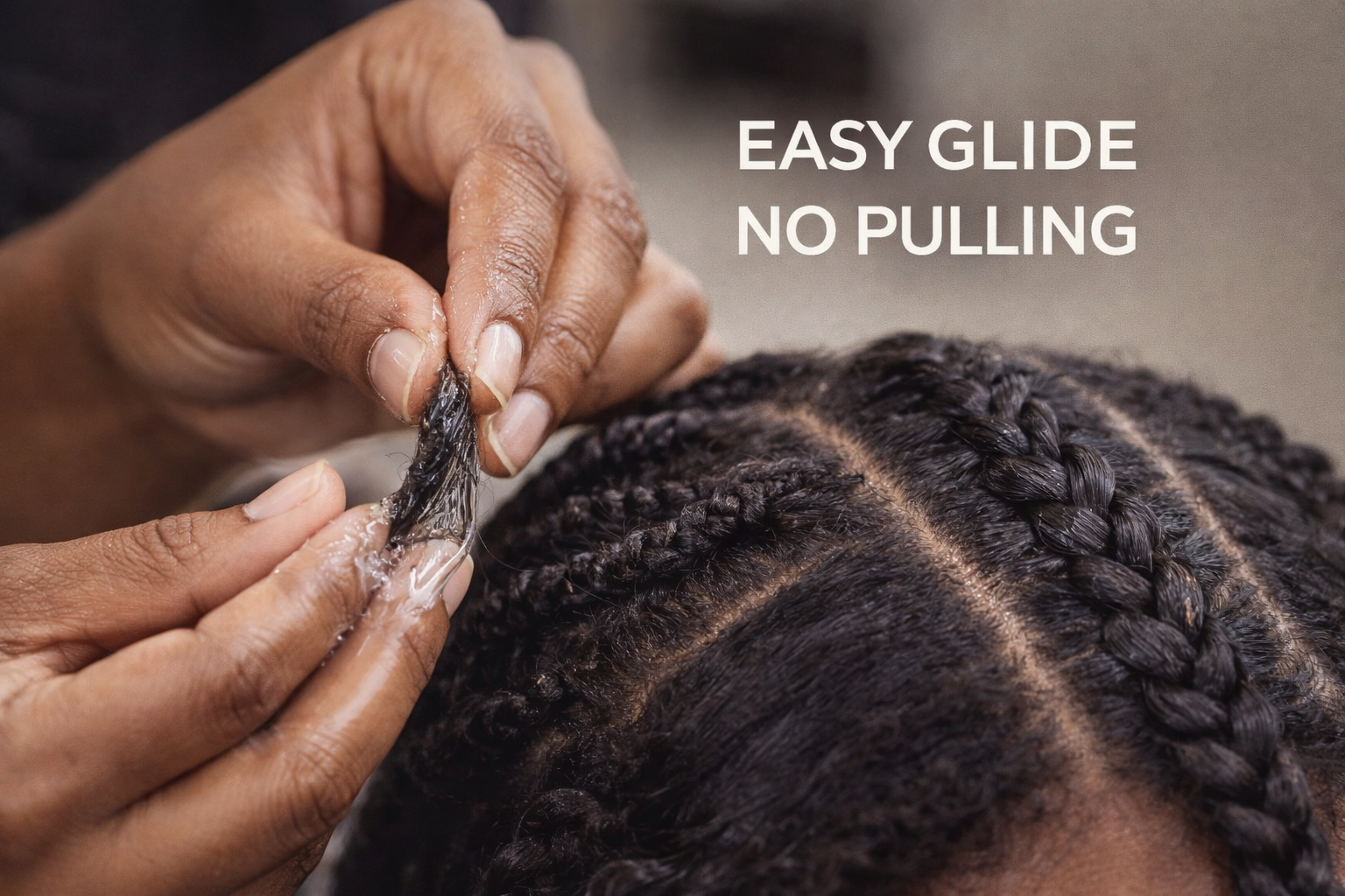 Jamila Natural Award-Winning Braiding ’N Shining Gel – Xtra Hold (16oz / 473ml)