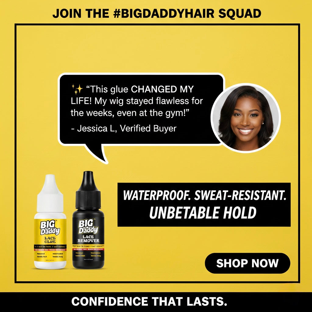 Big Daddy™ Lace Glue Extreme Hold Invisible Lace Adhesive (Waterproof &amp; Sweat-Resistant)