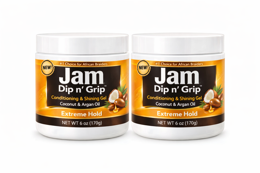 Jam Dip n’ Grip® Extreme Hold Conditioning &amp; Shining Gel 2 Pack (6oz Each)