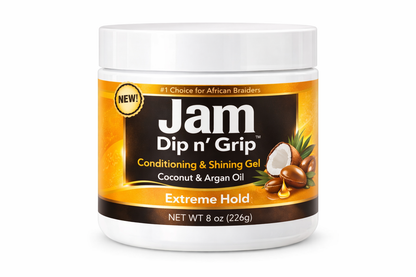 Jam Dip n’ Grip® Extreme Hold Conditioning &amp; Shining Gel 8oz