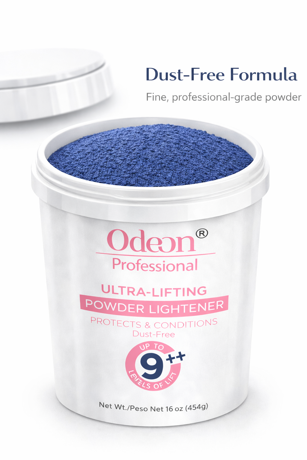 Odeon Professional Ultra-Lifting Powder Hair Lightener Up To 9++ Level 16oz