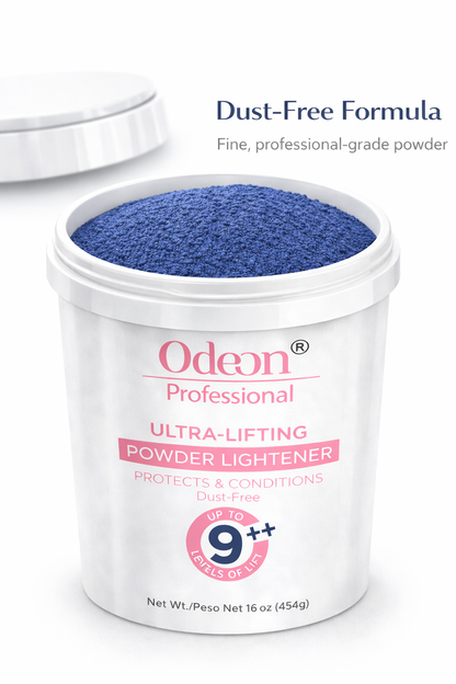 Odeon Professional Ultra-Lifting Powder Hair Lightener Up To 9++ Level 16oz