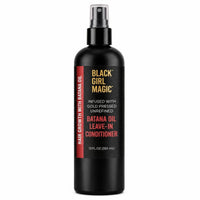 Black Girl Magic infused with gold press, unrefined Batana oil leave in conditioner 12 Oz