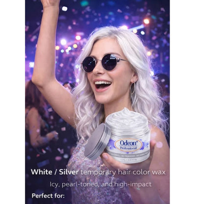 Odeon Professional Blonde Hair Color Wax – Temporary Hair Dye for Women &amp; Men | Washable, Natural Formula, Easy Styling (4.23oz)