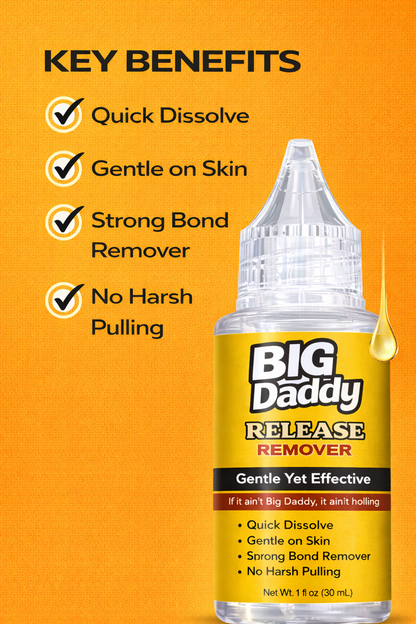 Big Daddy™ Lace Glue Release Remover Gentle Yet Effective Lace Adhesive Remover (1 fl oz / 30 mL)