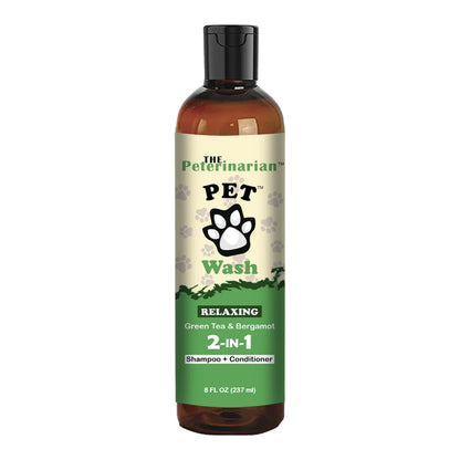 The Peterinarian™ Green Tea &amp; Bergamot 2-in-1 Shampoo + Conditioner 8oz