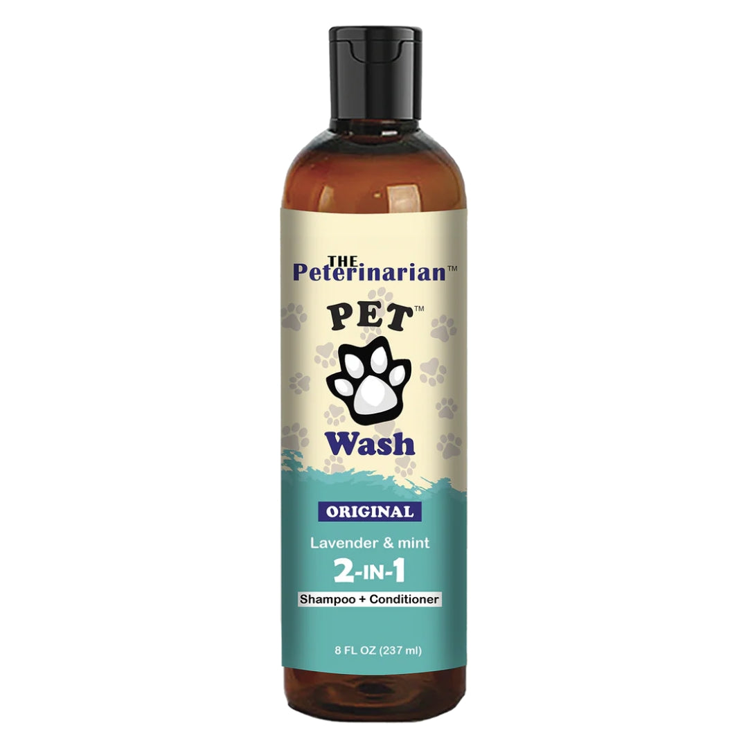 The Peterinarian Lavender &amp; Mint 2-in-1 Shampoo + Conditioner original and most popular scent. 8oz