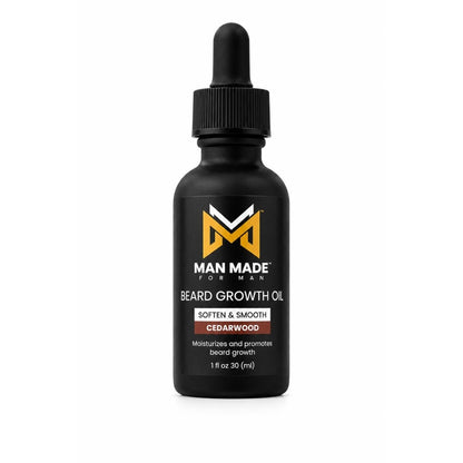 Man Made Cedarwood Beard Growth Oil | Soften, Condition &amp; Nourish