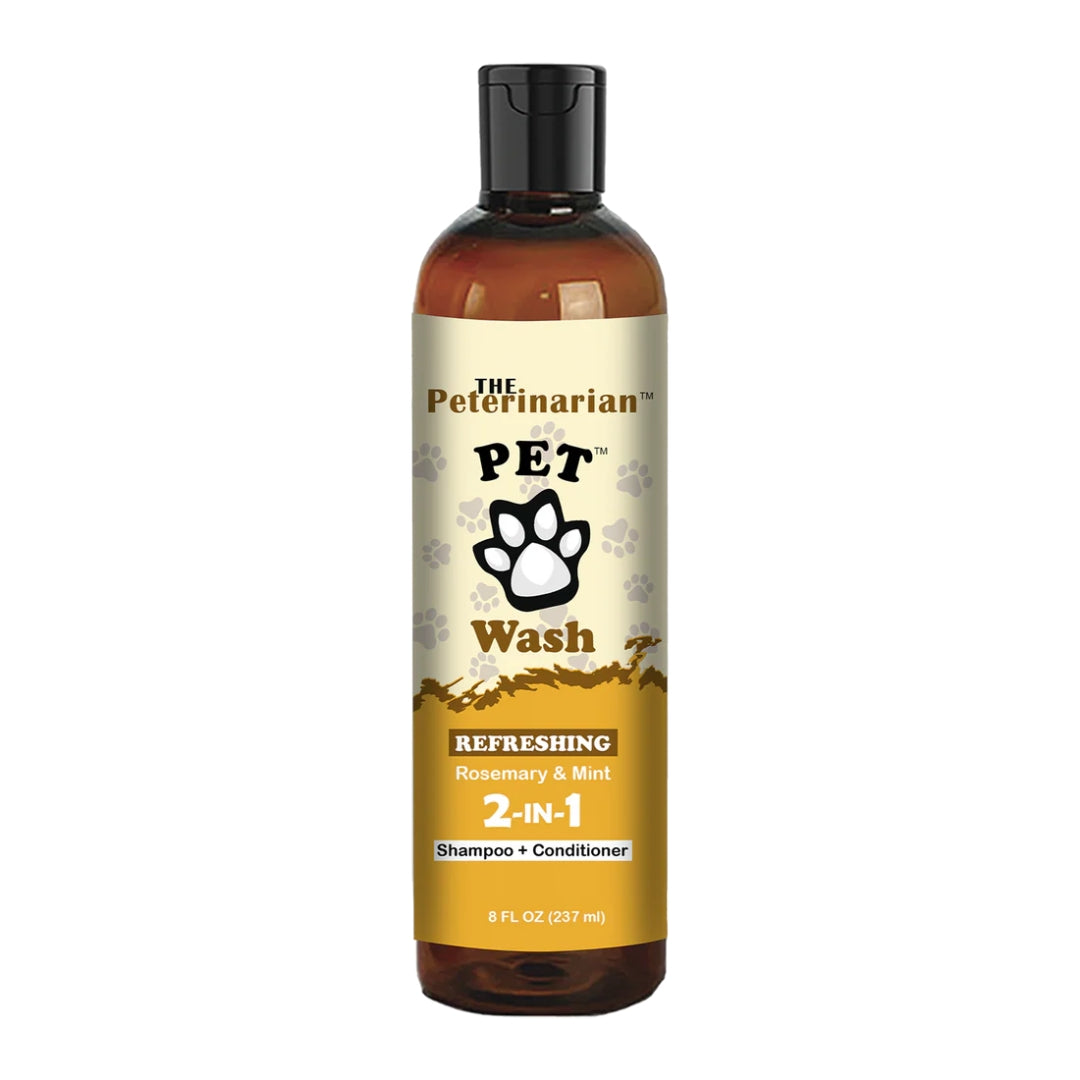 The Peterinarian™ Rosemary &amp; Mint 2-in-1 Shampoo + Conditioner 8oz